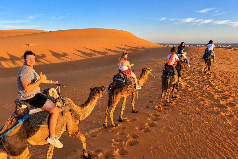 Fes to Marrakech: 4-Day Sahara Desert Tour & Camel Trek Private Sahara: 4-Day Luxury Tour & Guided 4x4 Adventure
