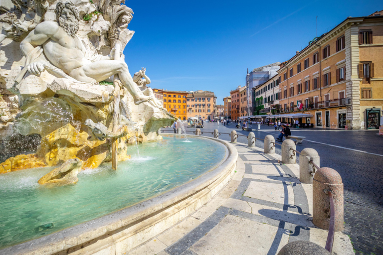 Rome: Pantheon, Trevi Fountain, Spanish Steps & Navona Tour