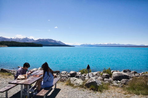 Tekapo Shuttle: Mt Cook Day Tour via Pukaki & Tasman Lake