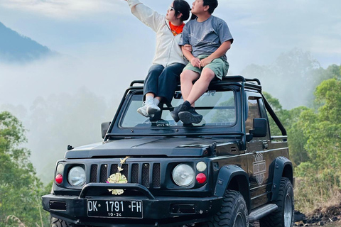 Bali: Zonsopgang Jeep Tour met ontbijt en koffieplantage