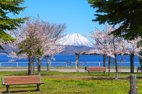 Hokkaido Noboribetsu Toya-ko Otaru Dagvullende tourOostelijk hotel Sapporo