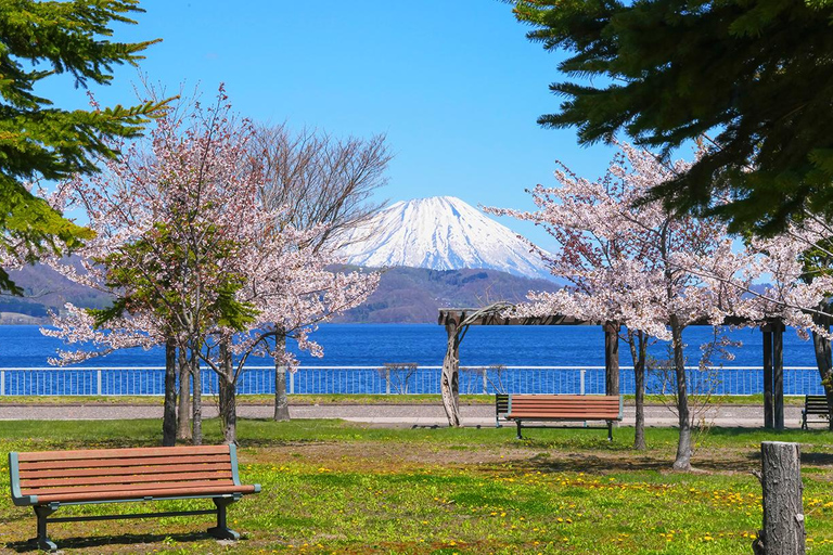 Hokkaido Noboribetsu Toya-ko Otaru Dagvullende tourOostelijk hotel Sapporo