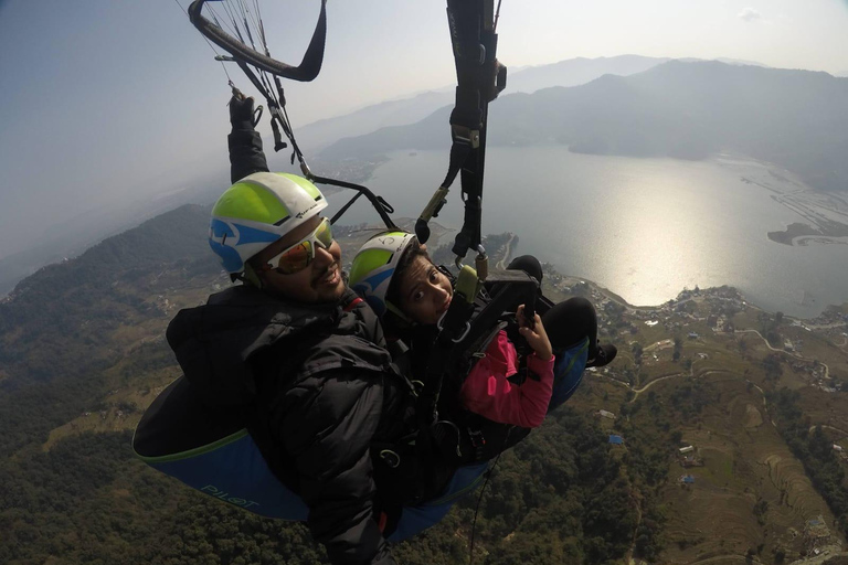 Tandem Paragliding in PokharaStandard Option