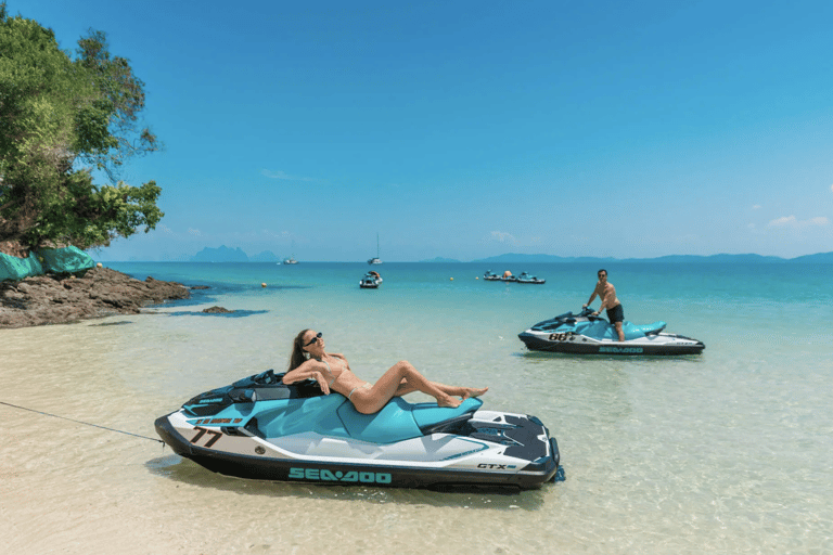 Phuket: 4h jet ski + monkey beach meal and 5 islands 6 spots all included