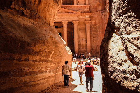 Amman: Petra, Dead sea, Aqaba, and Wadi-rum 2 days tour.Transport &amp; Unterkunft