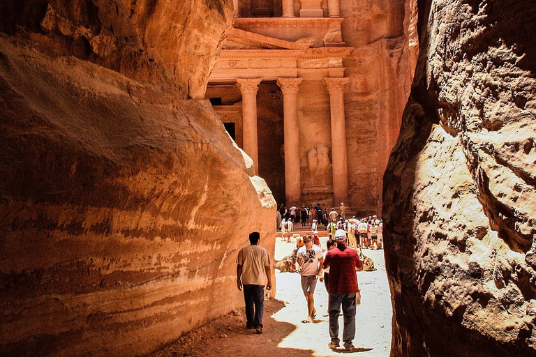 Amman: Petra, Dead sea , Aqaba , and Wadi-rum 2 days tour. Tour with Transportation only