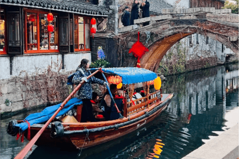 Departing from Shanghai: Zhouzhuang Water Town One Day Trip