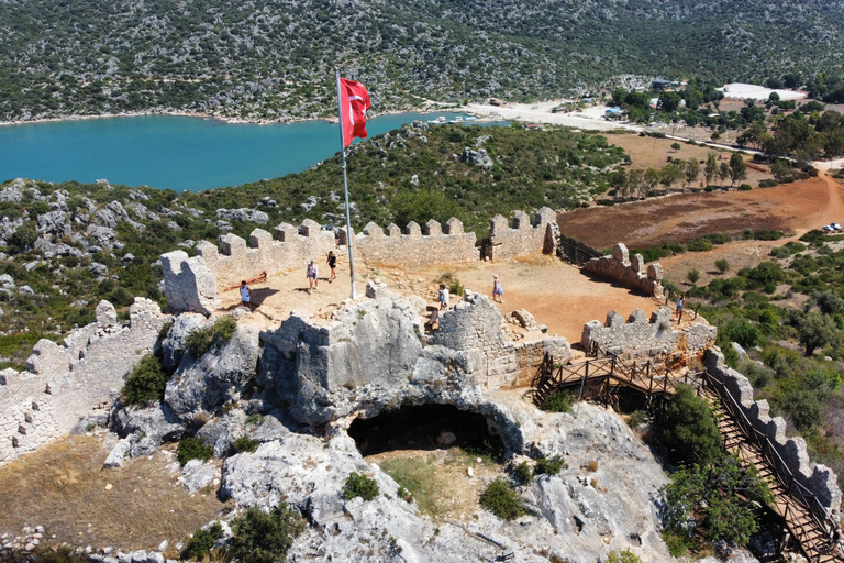 Zeil Turkije: 18-39&#039;s Olympos naar Fethiye Gulet Cruise