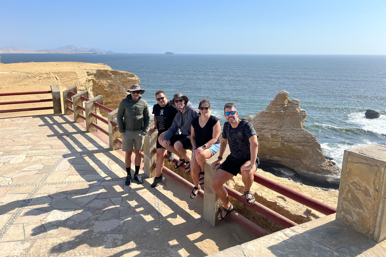 From Ica or Huacachina: Ballestas Islands and Paracas National Reserve. Group service: Ballestas Islands and Paracas National Reserve.