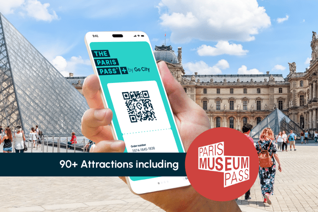 Paris Pass® Plus: entradas para el Louvre, la Torre Eiffel y más de 55 atracciones