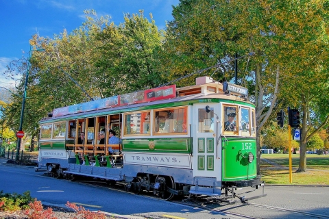 Christchurch: combiticket gondelbaan en stadsrit per tram