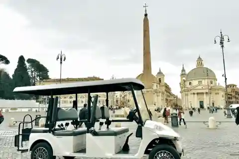 Rome: Explore Top Attractions with a Private Golf Cart Tour