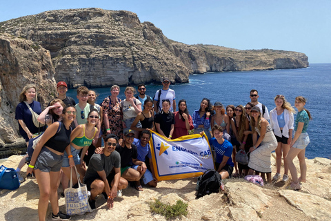 From Sliema: Marsaxlokk Market, St Peter’s Pool & Boat Tour