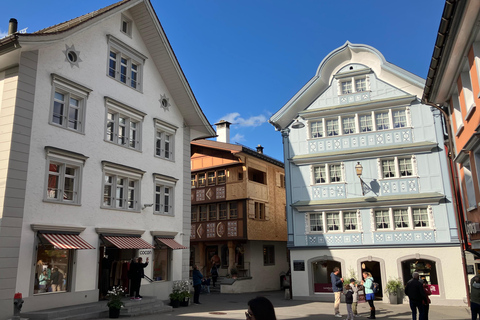 Train to Abbey Library & Appenzell: Culture, Cheese & Views Including all Tickets