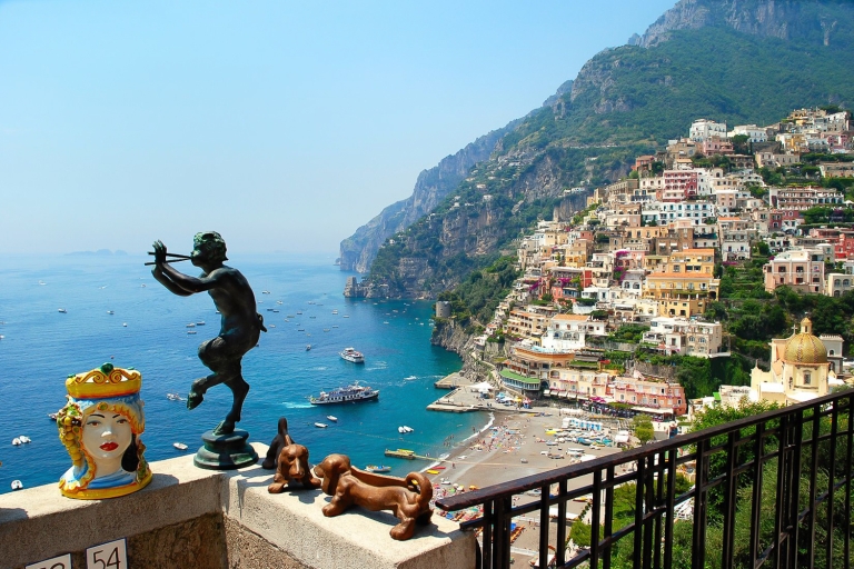 From Rome: Positano and Amalfi Coast Day Trip Tour in Spanish