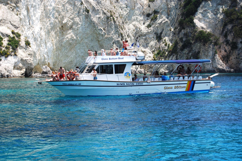Canal de Corinto: travesía en barco con fondo de cristal St. Andreas