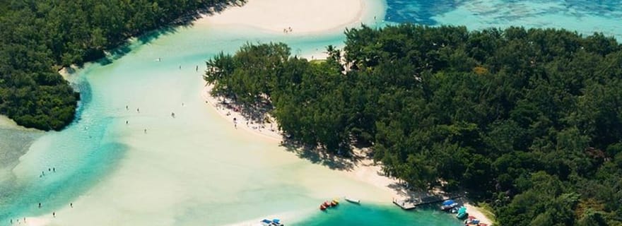 Excursion en catamaran à l'île aux Cerfs avec transport aller-retour