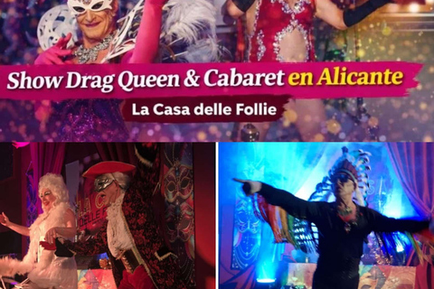 Alicante Tapas Dinner Show with drag queen Alicante Tapas Dinner with Drag Queen Show