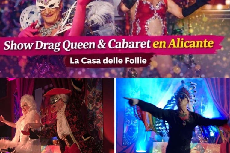 Alicante Tapas Dinner Show with drag queen Alicante Tapas Dinner with Drag Queen Show