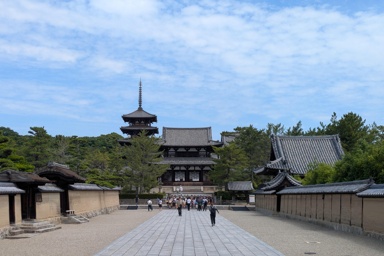 From Osaka: Horyuji Temple and Mount Ikoma Day Tour