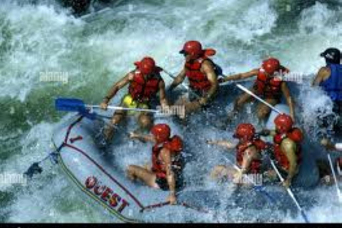 Rafting na białej wodzie