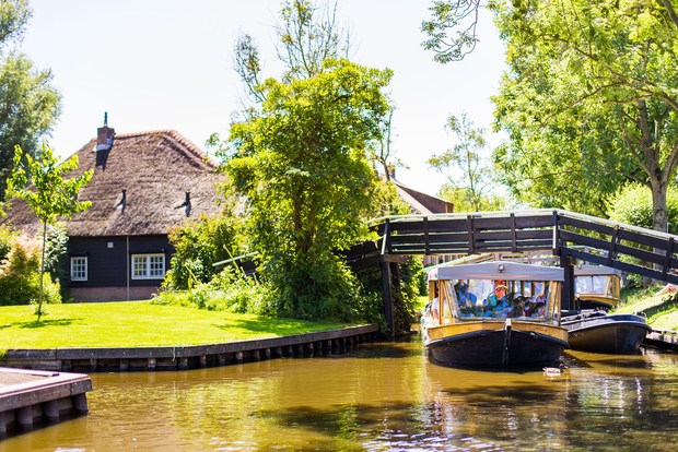 Da Amsterdam: la migliore esperienza a Giethoorn con tour in barca