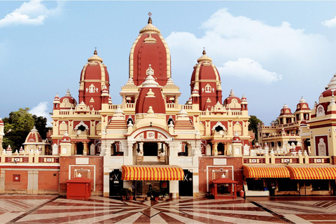 Delhi: Laxmi Narayan Temple Birla Mandir Guided Tour