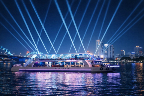 Da Nang: Han River 5* Poseidon Cruise & Dragon Bridge Show Asian Set Menu Combo