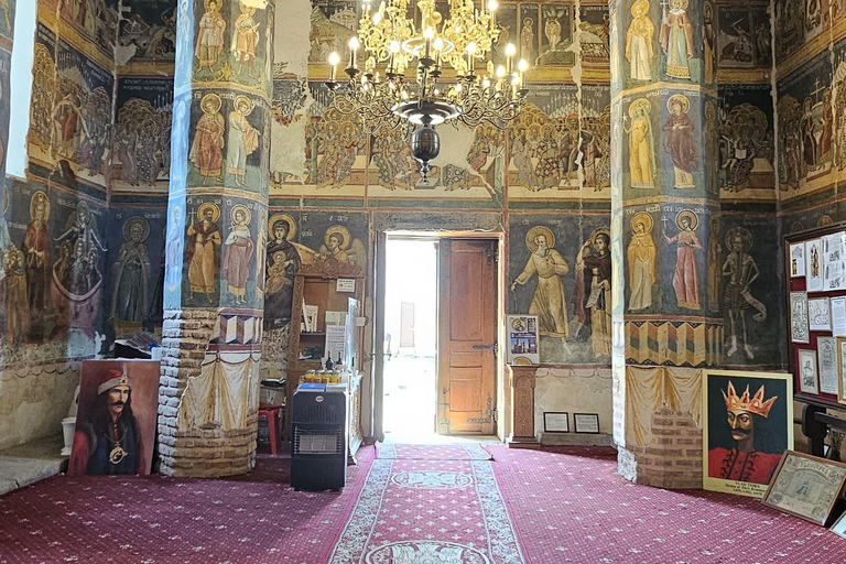 Bucharest: Salt Mine & Dracula's Tomb Trip-Tickets Included Minibus Group Tour max. 19 Persons Entrance Tickets Included