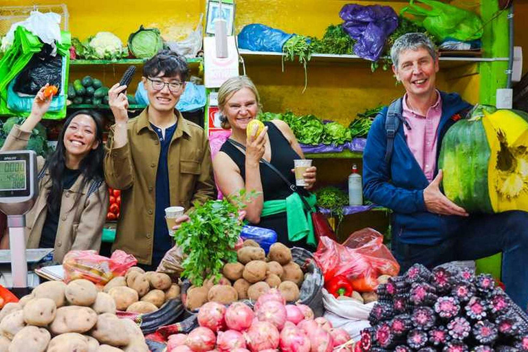 Visite culinaire du marché de Lima