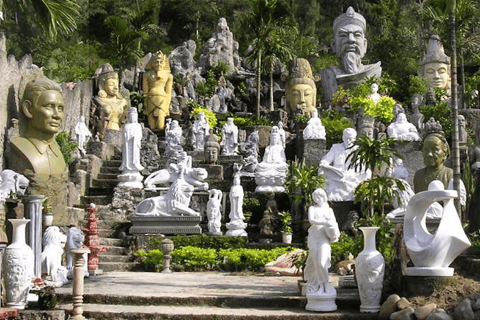 Da Nang : Lady Buddha - Montagne de Marbre et visite de la ville de Hoi AnVoiture privée (uniquement chauffeur et transport)