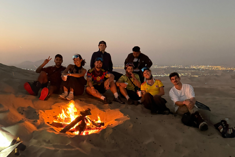 Huacachina: Dune Buggy, Sandboard, Sunset, and Campfire with Cocktails