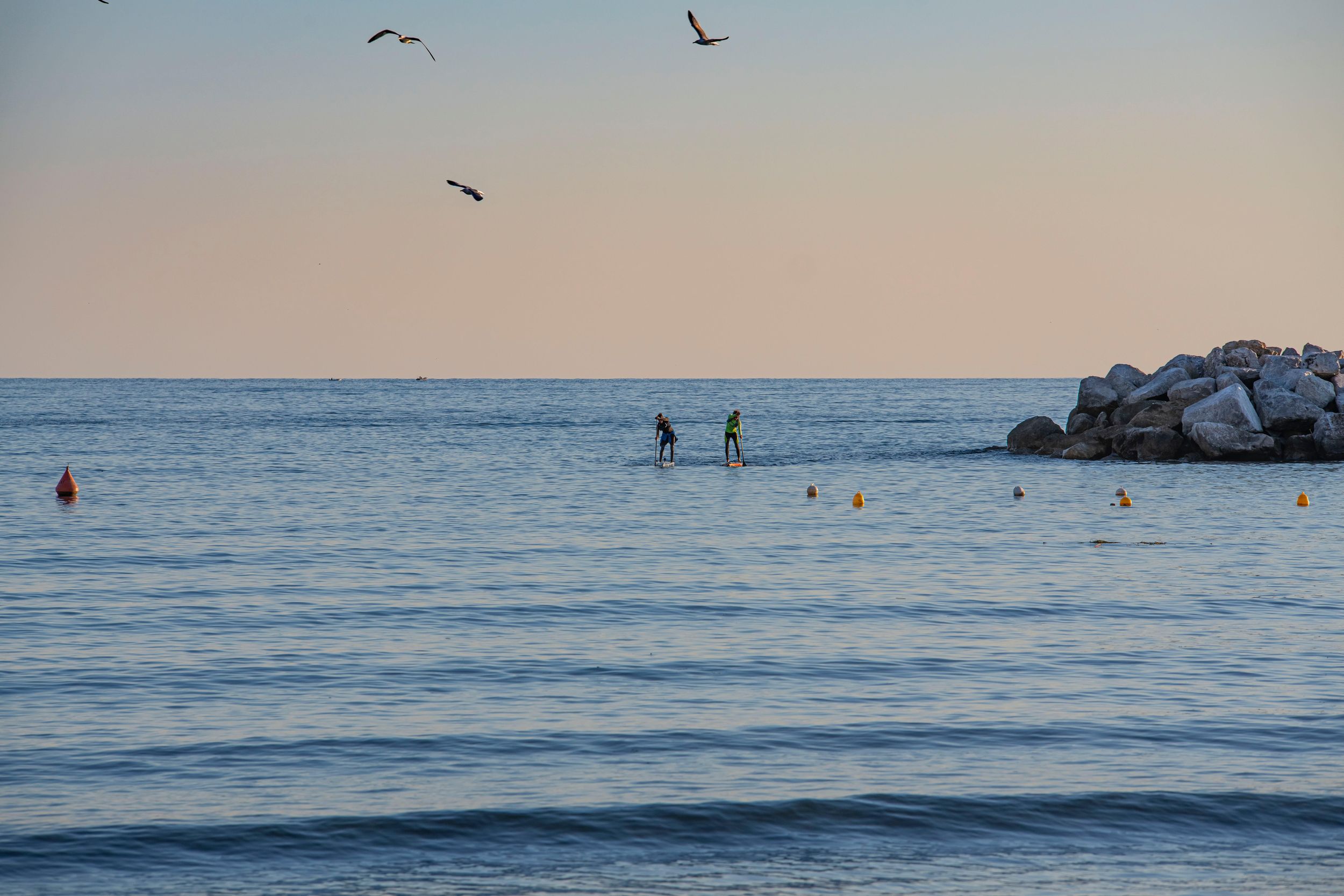 Piombino (Toskana): Stehpaddel-Erlebnis