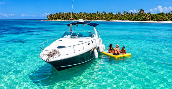 Private Yacht for Excursions in Punta Cana, Snorkeling+Booze