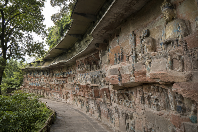 Chongqing: Dazu Rock Carvings Tickets & Digital Cinema Baodingshan + Digital Cinema & Transport