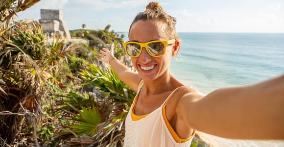 Cancún: Tulum & Coba mit Cenote, Höhlenerkundung und Mittagessen