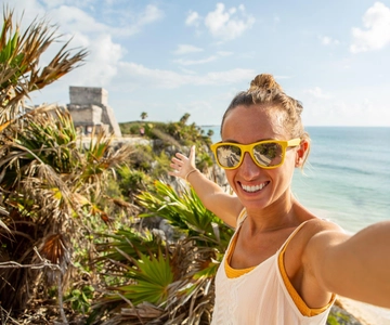 Cancun: Tulum & Coba with Cenote, Cave Snorkeling and Lunch