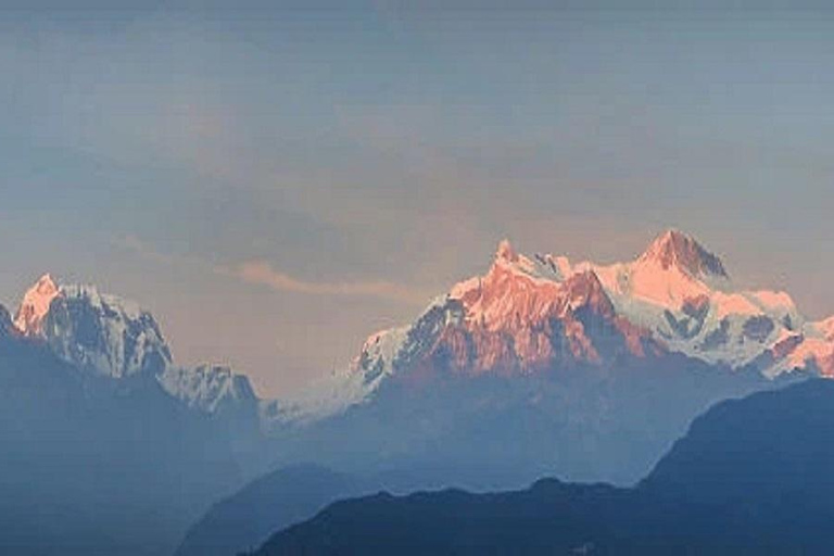 Excursão ao nascer do sol em Sarangkot sobre a Cordilheira do Himalaia AnnapurnaSomente motorista