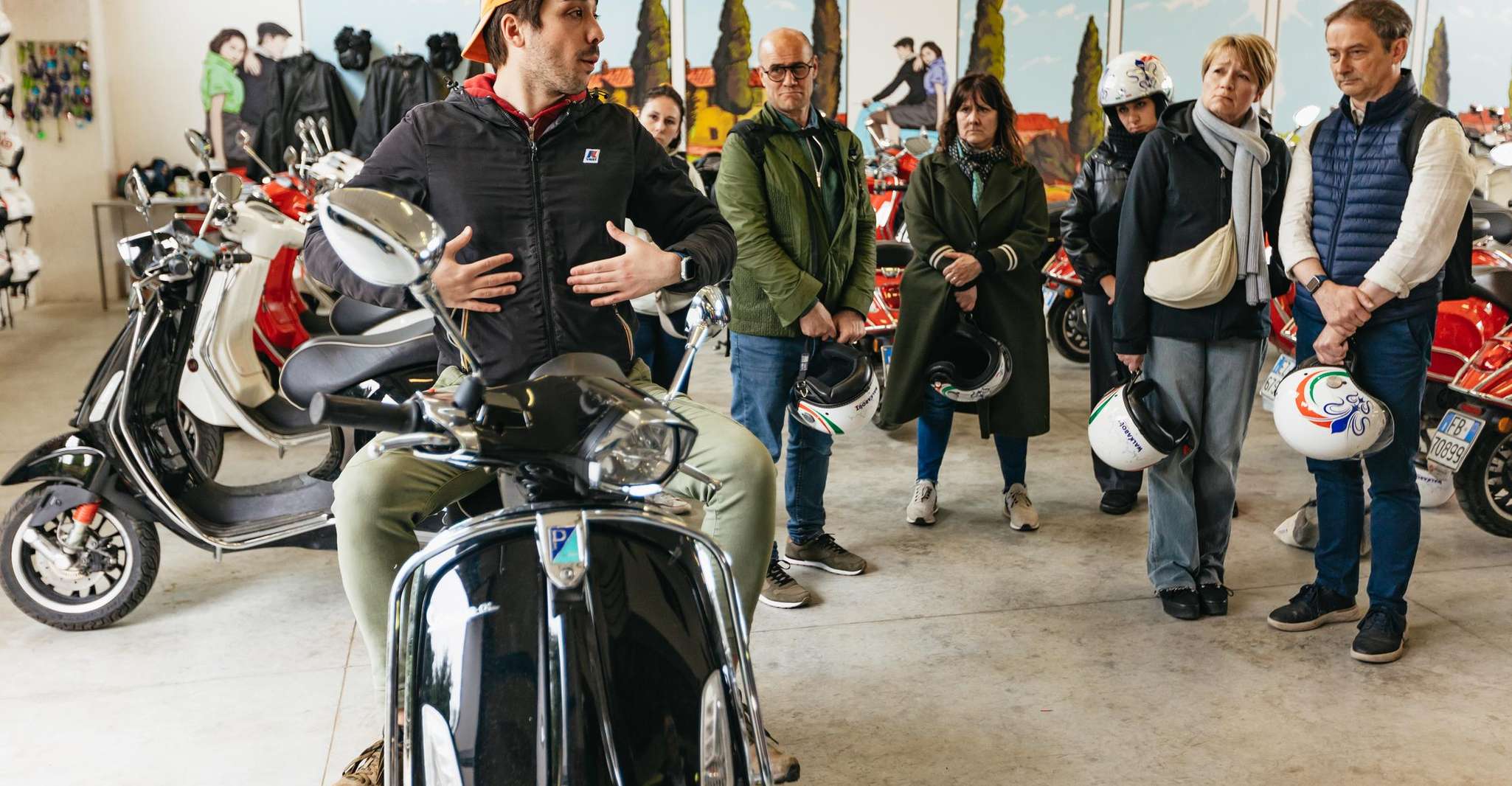 From Florence: Tuscan Countryside Vespa Tour with Tastings photo 8