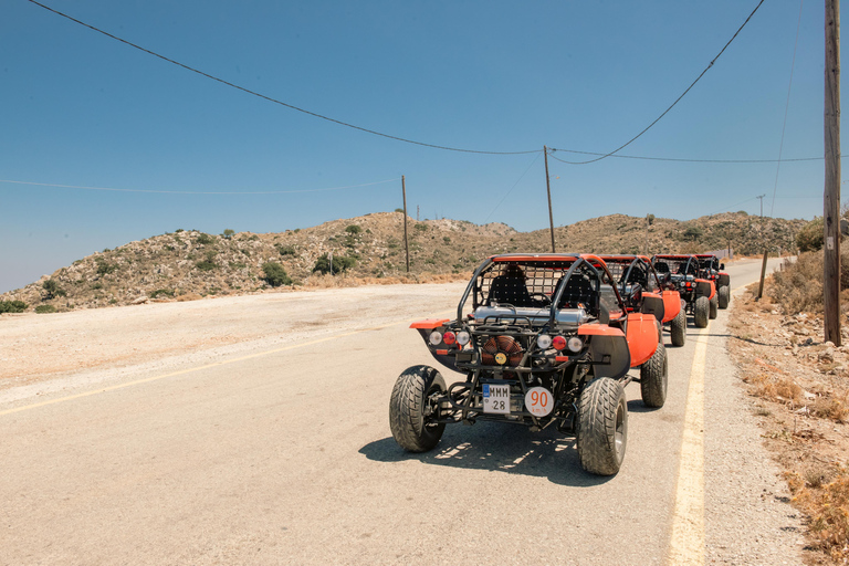 Adventure: Guided buggy safari with hotel transfer - Chania Shared Buggy UTV (Driver + Passenger)