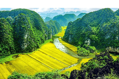 Excursão cultural de 2 dias pela Baía de Halong e Ninh Binh