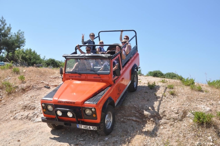 Antalya: Ganztägiges Jeep Safari Abenteuer mit Mittagessen