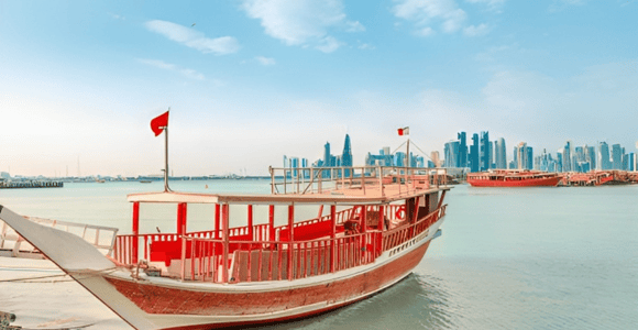 Doha: City Highlights Tour and Traditional Dhow Boat Cruise
