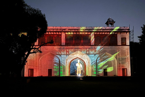 Delhi: Red Fort Light & Sound Show With Skip The Line Entry Tour With Guide Only