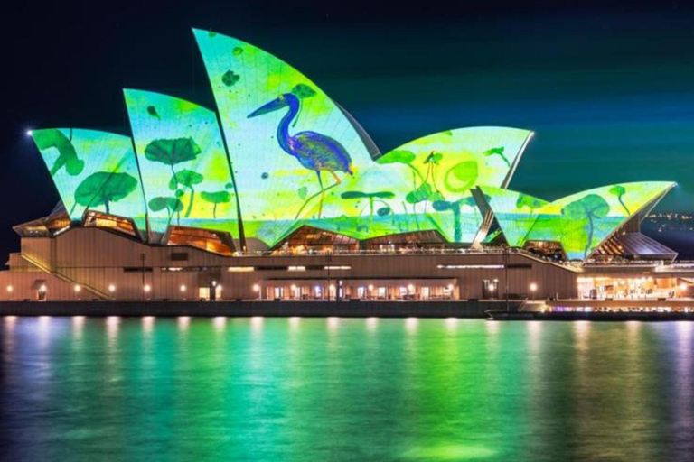 Sydney: VIVID Harbour Private Boat (15 people) Food & Drinks