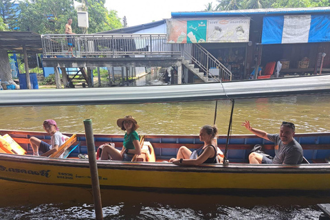 Bangkok: Maeklong Train Ride & Floating Market Boat Ride