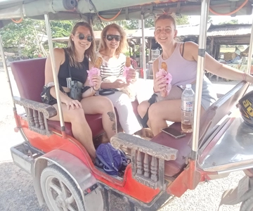 Kampot~Private local tuk tuk to Country side /Pepper farm.
