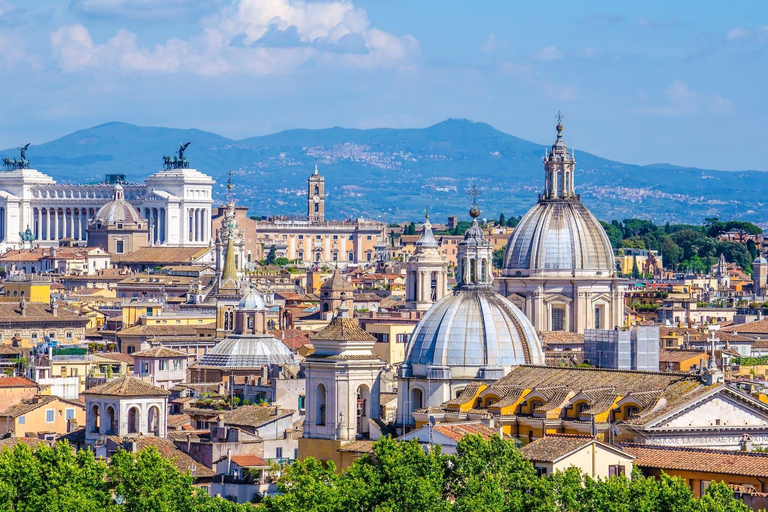 Rome from Civitavecchia: Colosseum, Vatican, and Historic Old Town by Minivan Shared tour in a small group of 8 people