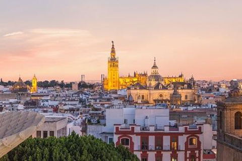 Séville : Visite guidée de la cathédrale et de la tour Giralda avec billetsVisite en espagnol