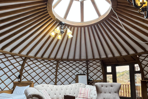 Terelj: Premium Mongolian Ger (Yurt) Overnight Experience Chinggis Khaan Statue + Ger